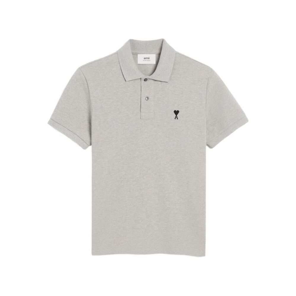 Ami Paris Men's T-Shirts And Polos Grey
